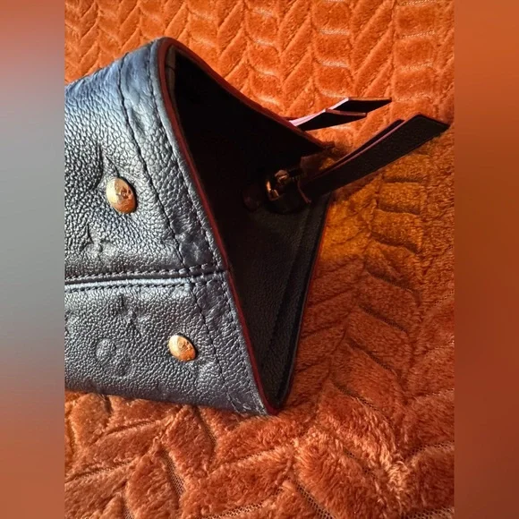 Louis Vuitton Navy and Red Empreinte Sully PM Bag with COA - Picture 10 of 16